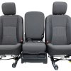 2019 - 2024 Ram HD Front Bench Seat, Charcoal Black Cloth Manual w/ Center Seat